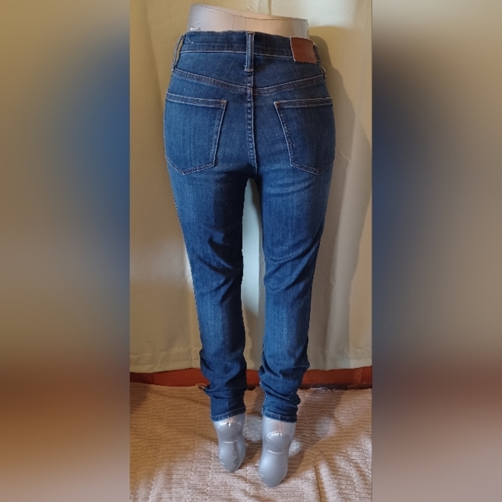 Madewell 10" High-Rise Skinny Jeans in Danny Wash